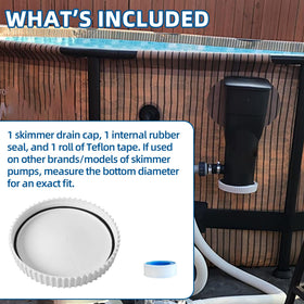 TonGass included Teflon tape supports proper threading