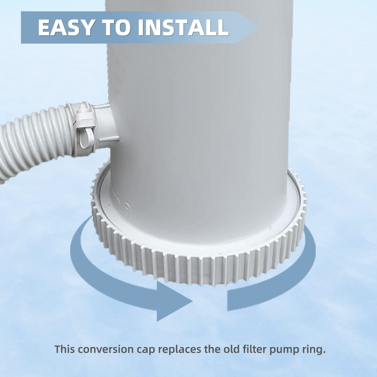TonGass package with cap, seal, and tape for install