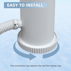 TonGass package with cap, seal, and tape for install