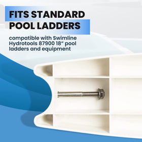 Durable pool ladder maintenance kit supports long-lasting hardware.