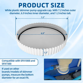 TonGass SFX1000/SFX1500 conversion cap demonstrates compatibility