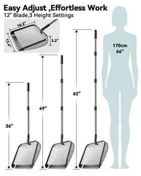 Tongjing adjustable-connecting-rod fits 36/49/62 inches for versatile reach.