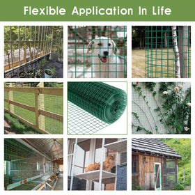 TONGMO Durable fence for rabbits, ducks, and chickens in any yard.