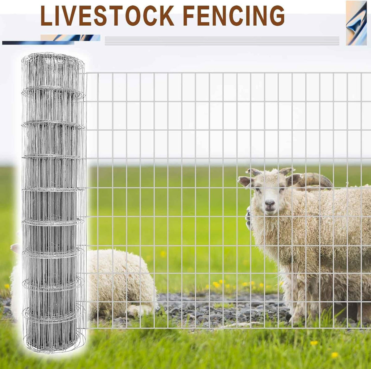 Tongmo easy-install welded wire mesh with gloves and ties included.