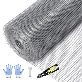 Tongmo hardware cloth 24x100-1inch-mesh for durable garden fencing and coop protection.