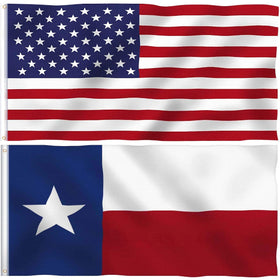 TONOS american flag 5x3ft with sturdy canvas header for outdoor use