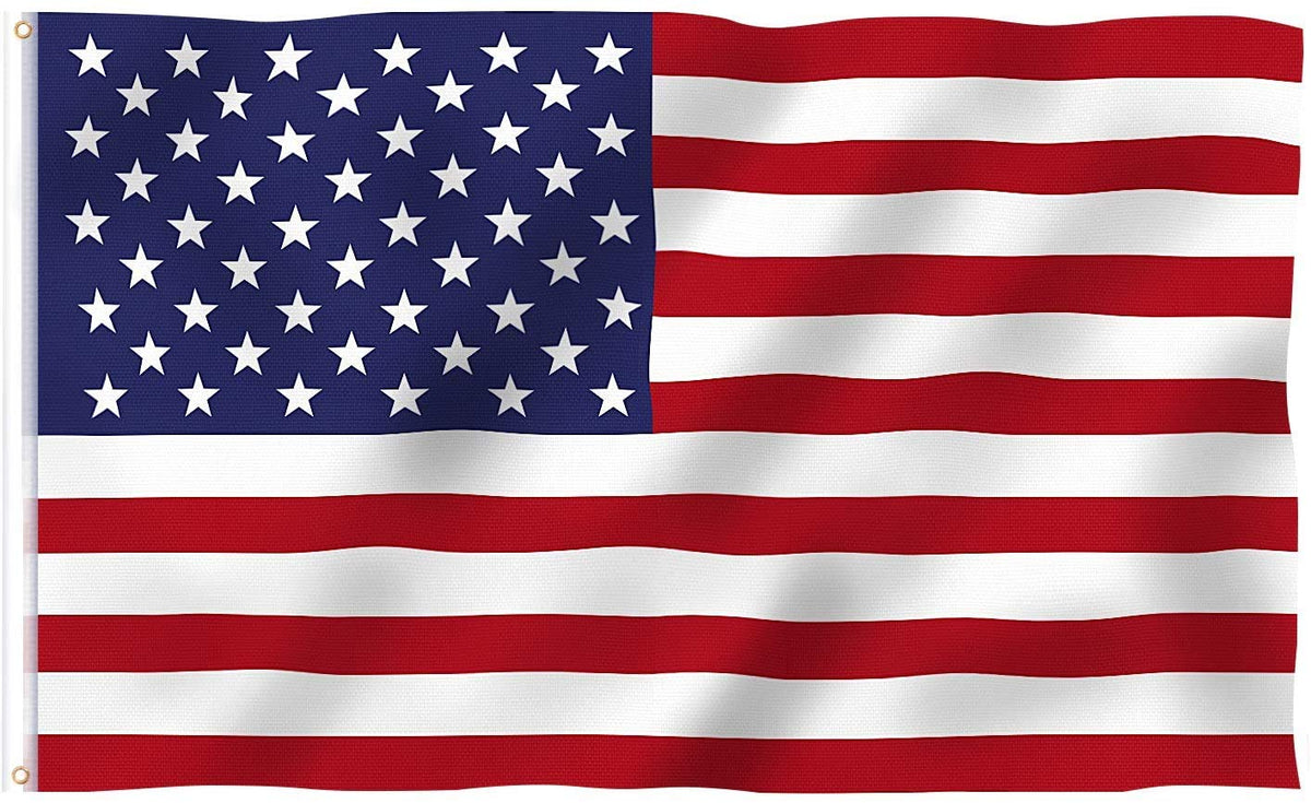 TONOS canvas header flag construction supports reliable outdoor mounting