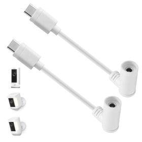 Tonton barrel-plug USB-C adapter for Ring solar panels enabling seamless USB-C camera compatibility.