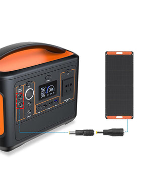 Tonton DC power plug connectors pack side view highlights portable, space-saving design.