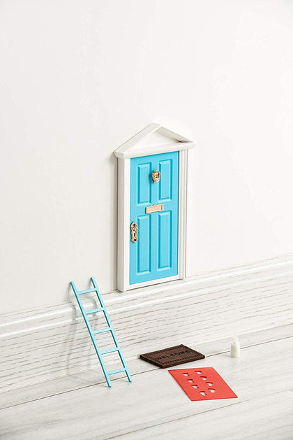 Tonttuovi fairy door open panel invites imaginative play on any desk or wall.