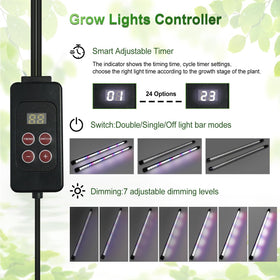 TONYFUL base tray collects excess moisture for cleaner indoor gardening.