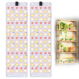 TONYFUL LED Grow Light 180 LEDs front view for compact indoor herb cultivation.