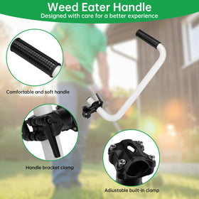 TooAemiS weed eater handle extension installation steps are straightforward.