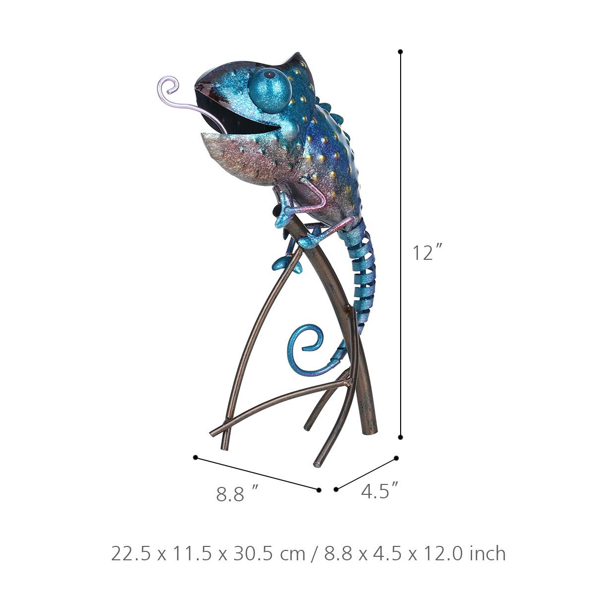 Tooarts chameleon gift idea for wildlife lovers and garden enthusiasts