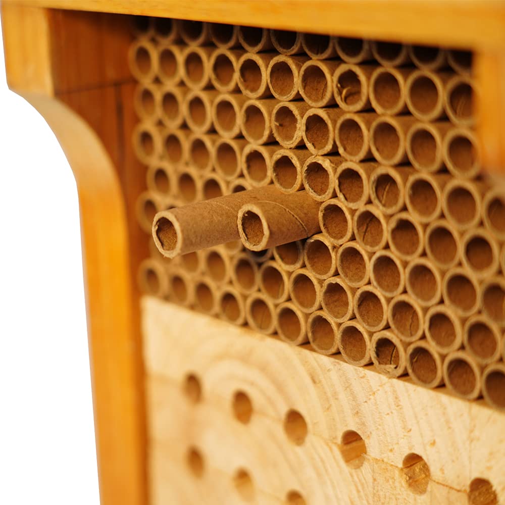 TOOBEETT replaceable nesting tubes simplify maintenance for ongoing use.