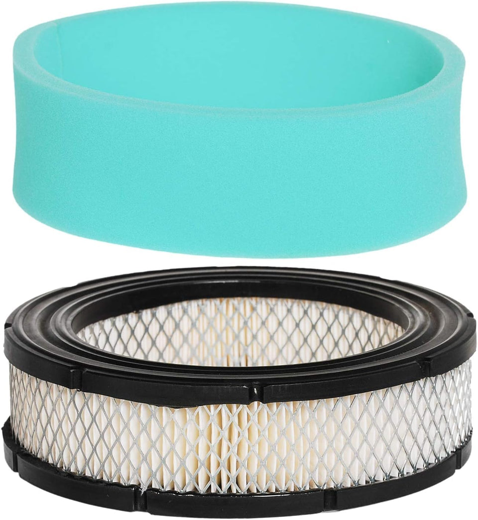 Toobop air filter assembly front view; improves engine airflow and debris protection.