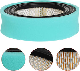 Toobop air filter cartridge close-up showing filtration media capturing dust.