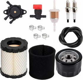 Toobop air filter and fuel pump kit for John Deere mowers improves airflow and efficiency.