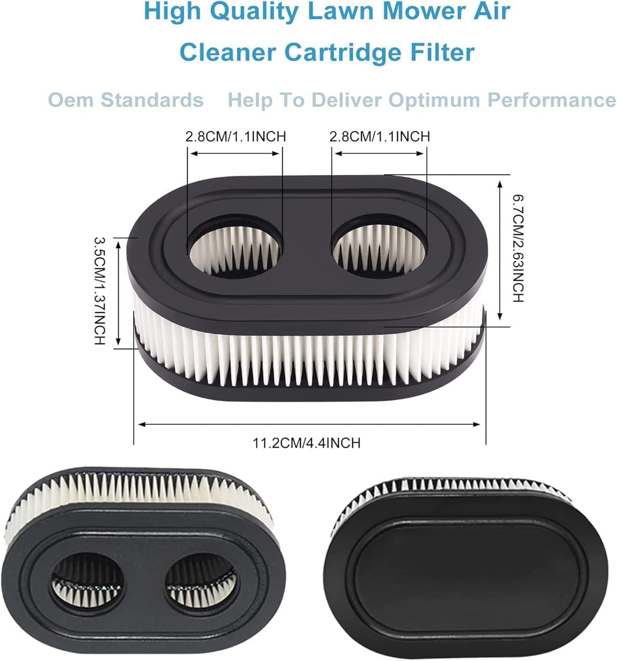 Toobop easy-installation parts enable quick mower maintenance.