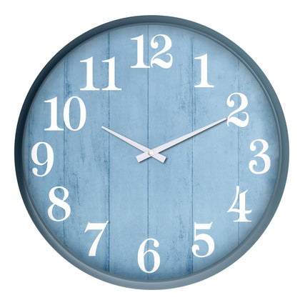 TOOCAT 18-inch outdoor clock face for easy poolside time checks.