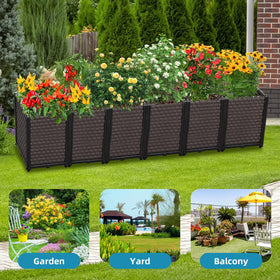 Toocust set of six planters offer scalable gardening solution.