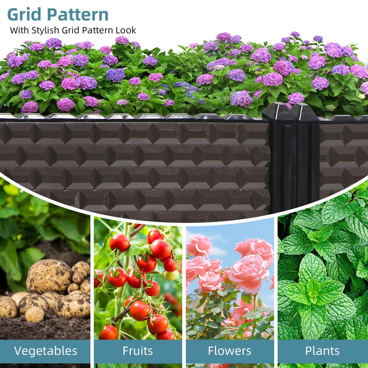 Toocust weather-resistant PP material withstands sun and rain.