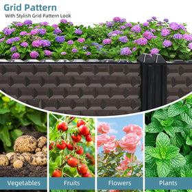 Toocust weather-resistant PP material withstands sun and rain.