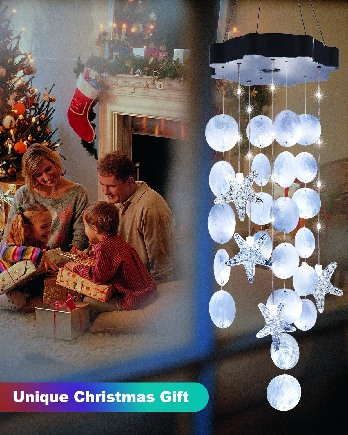 Toodour solar-garden-light two-modes choose steady glow for evenings