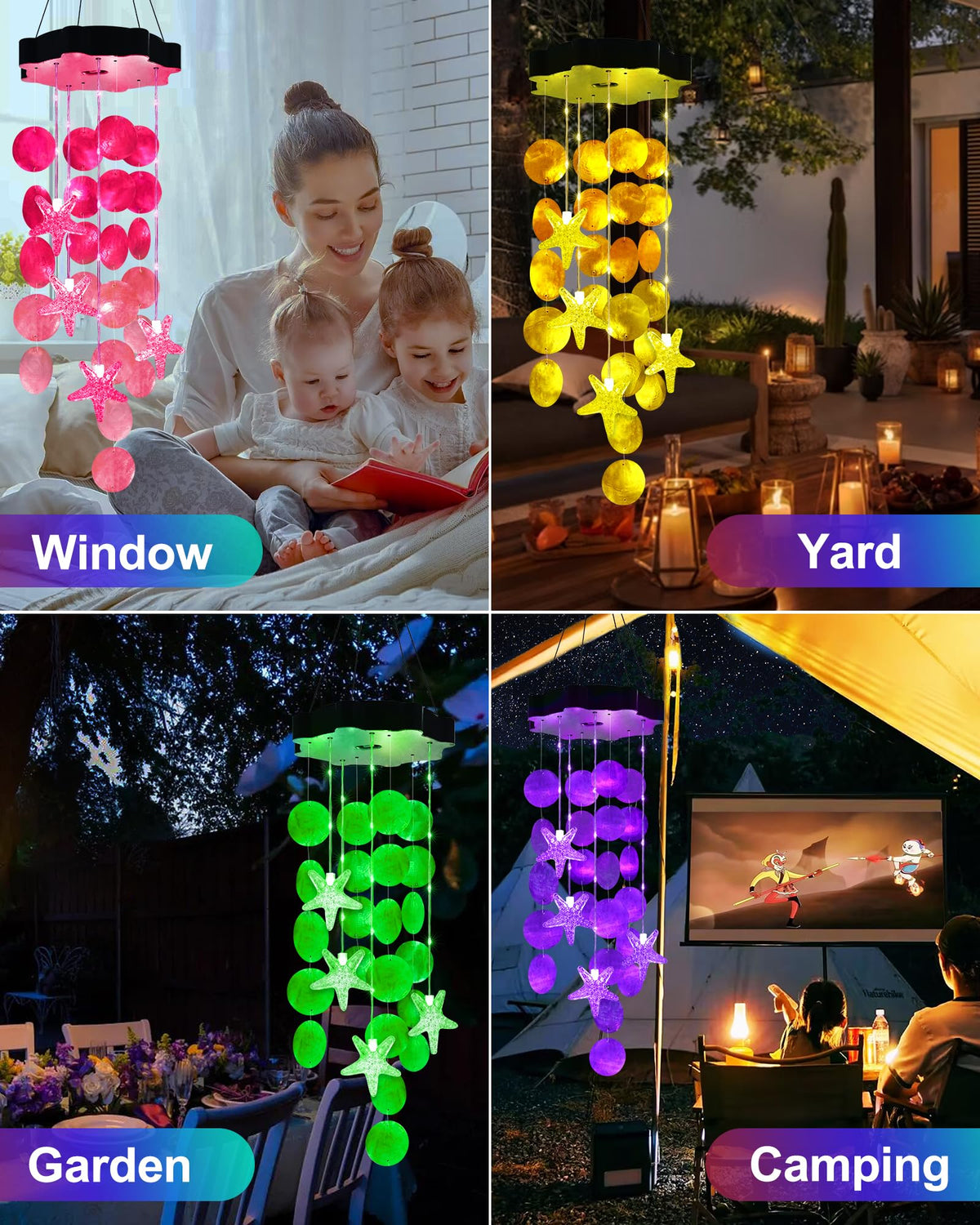 Toodour wind chimes arrive in gift-ready packaging