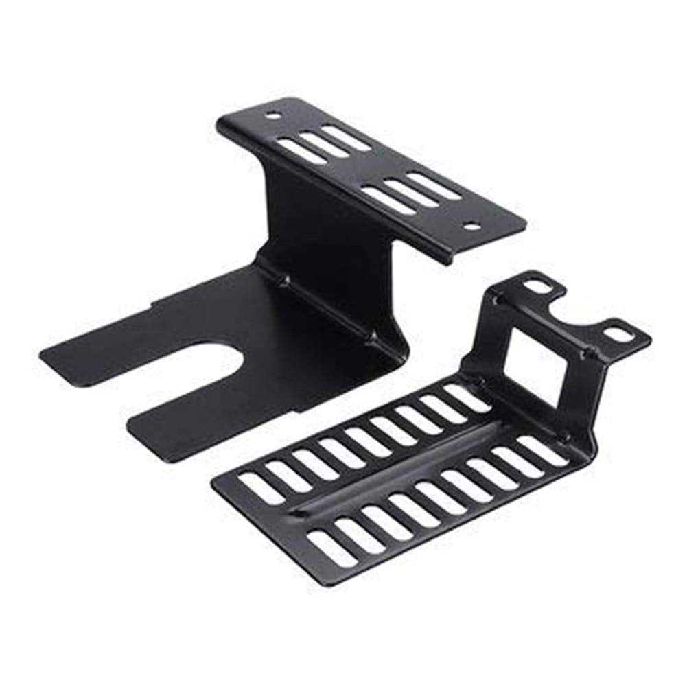 Tookie barbecue-motor-clearance bracket maintains safe distance from grill.