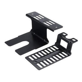 Tookie barbecue-motor-clearance bracket maintains safe distance from grill.