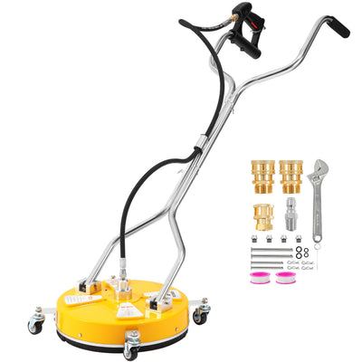 Tool Daily 16.5-inch surface cleaner diameter with high-speed nozzles in action