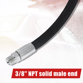 Tool Daily 3/8 NPT solid end secures pump connections reliably.