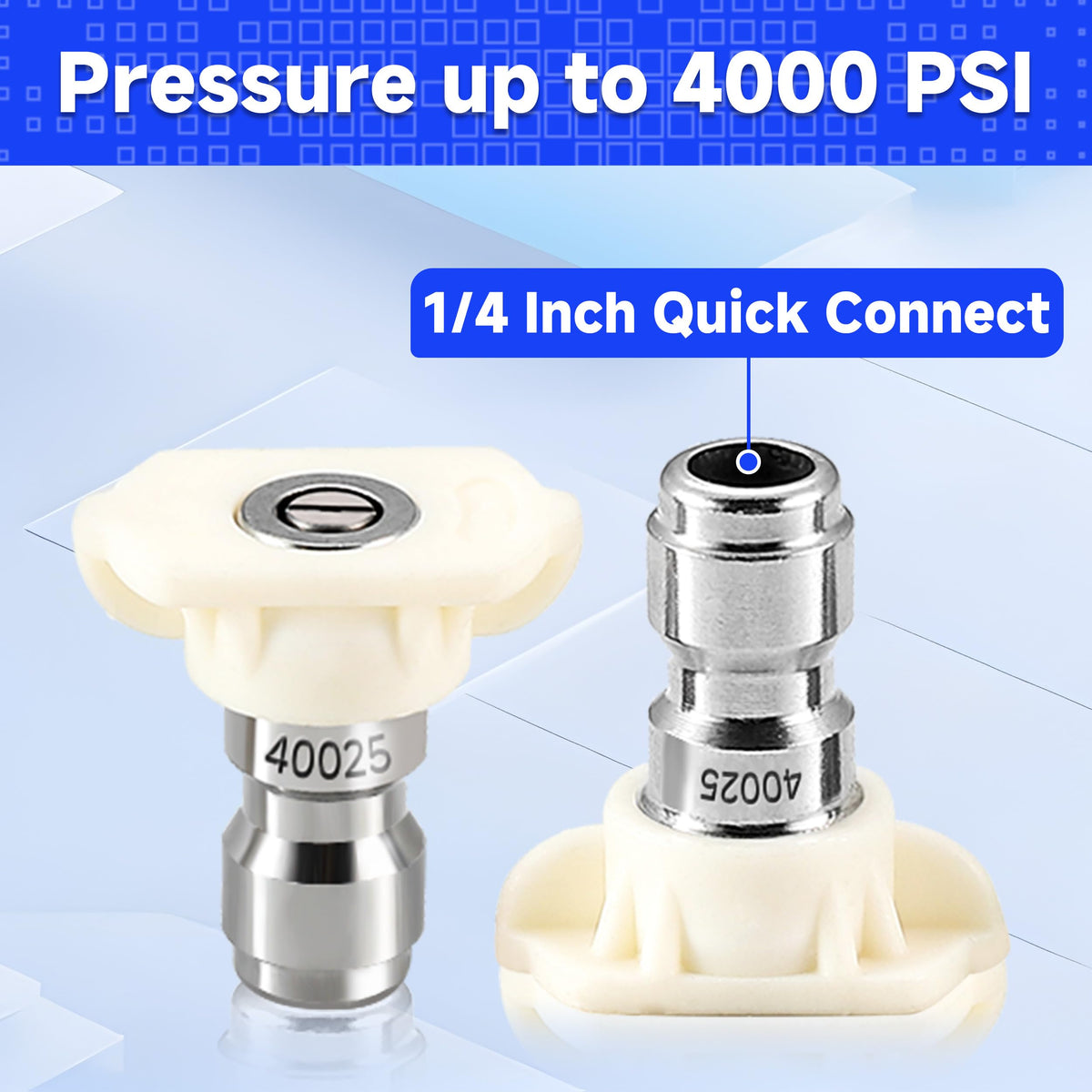 Tool Daily 4000 psi-capable nozzle set for versatile power washing