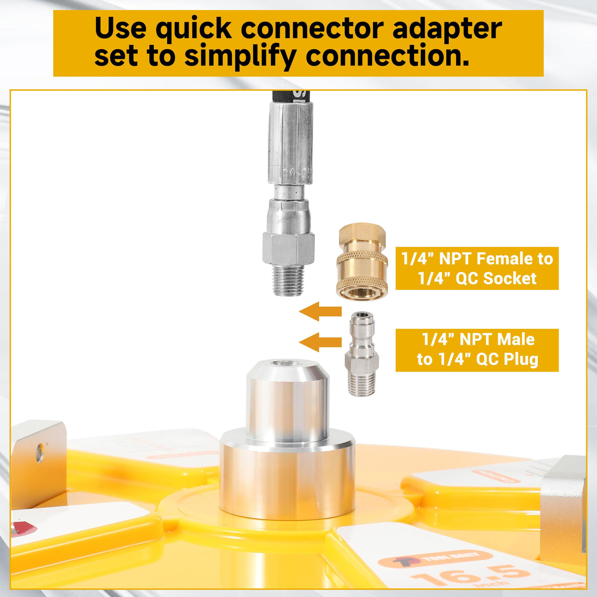 Tool Daily 4500 PSI capability supports powerful cleaning of tough stains
