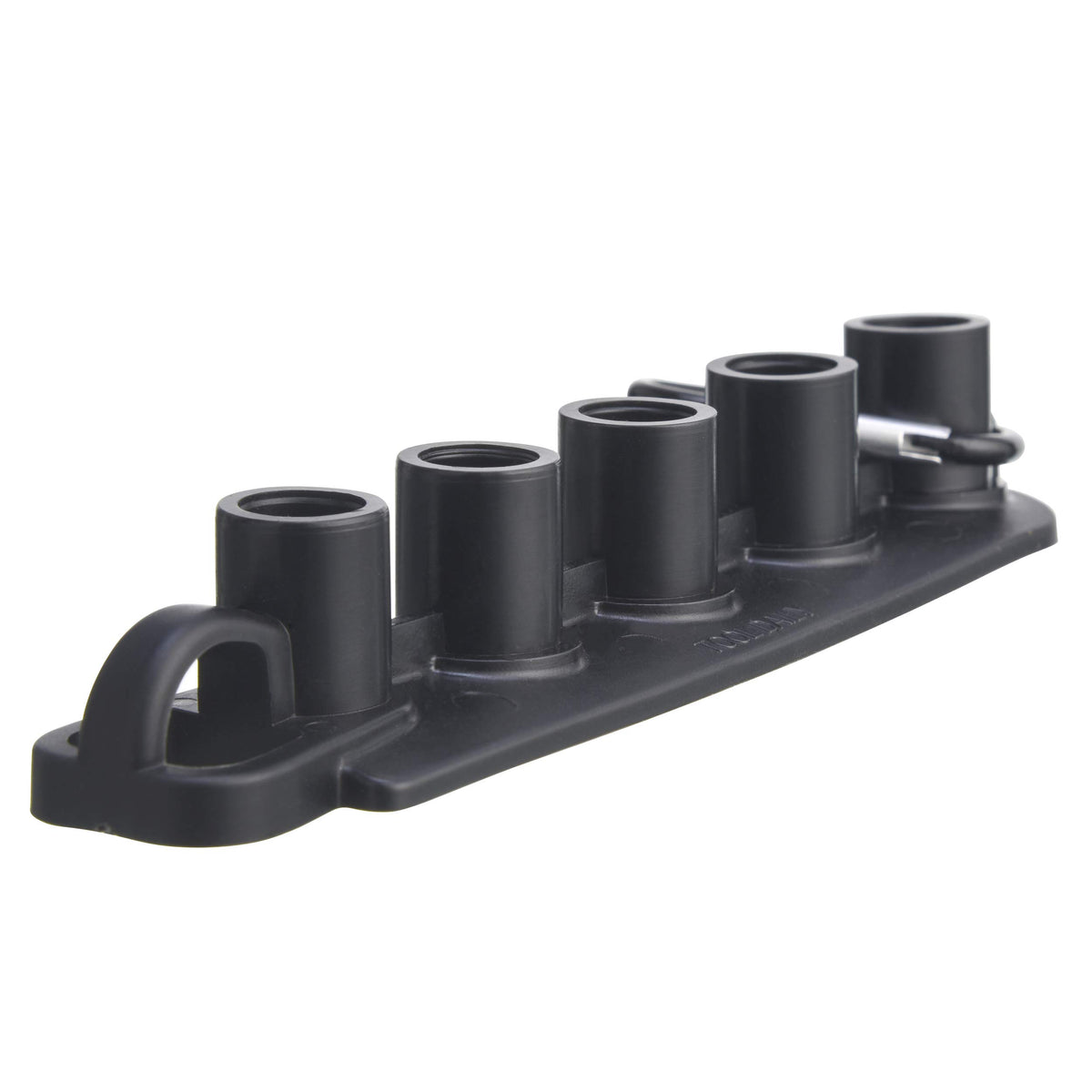 Tool Daily aluminum clip construction adds durable mounting for nozzle accessories