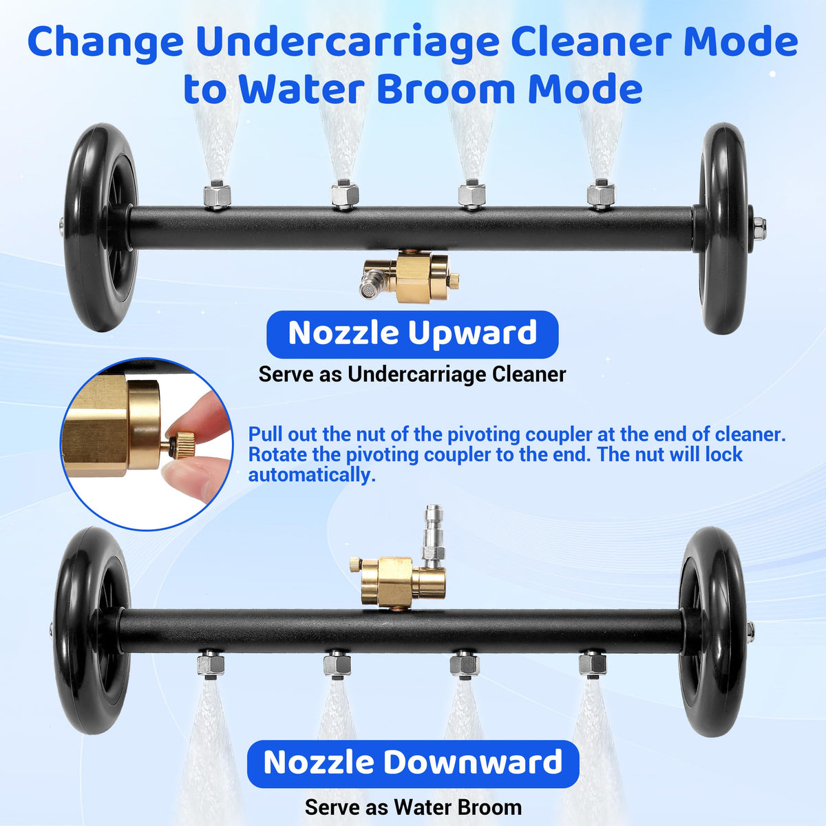 Tool Daily brass nozzles with foam cannon provide precise spray and sturdy performance