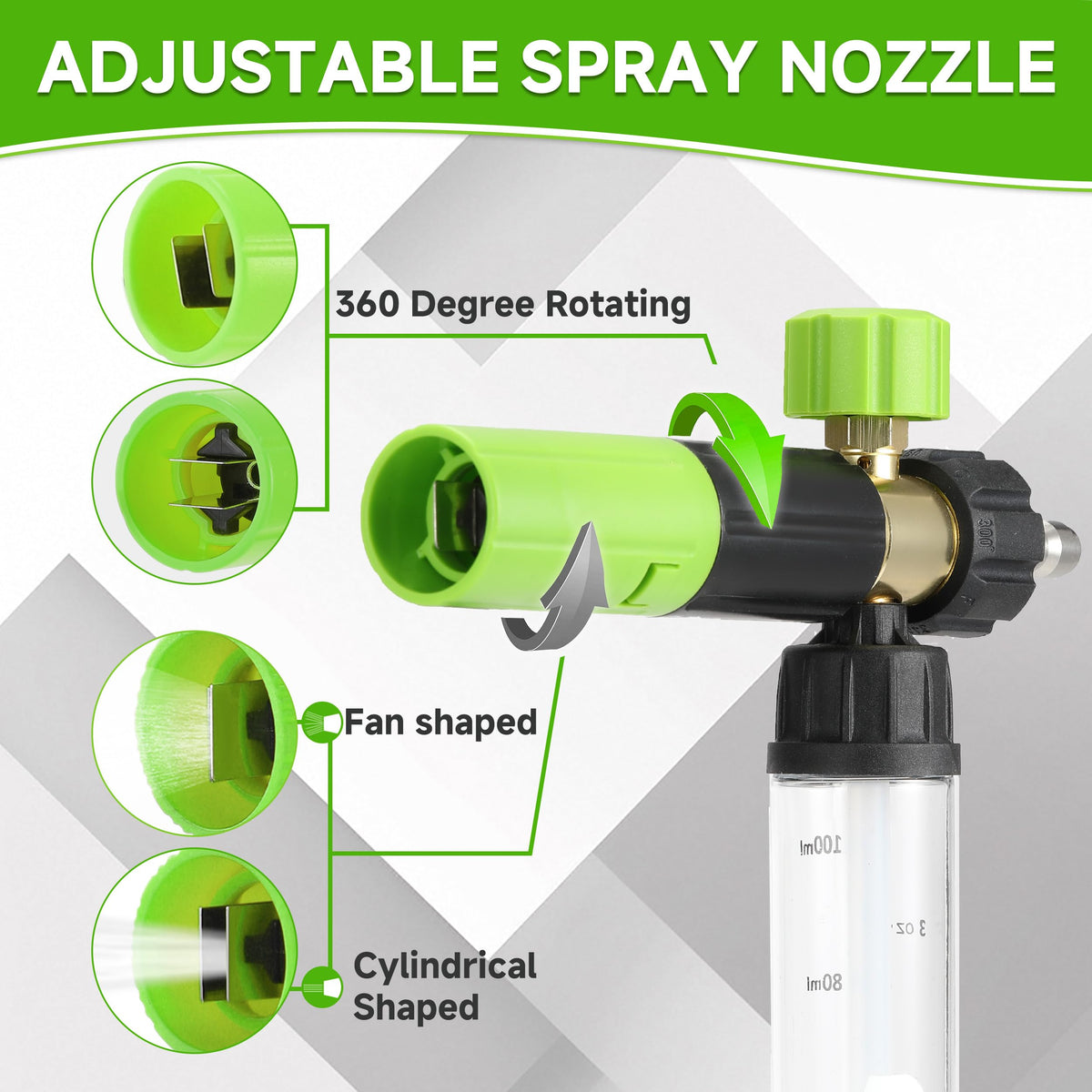 Tool Daily 5 nozzle tips provide versatile angles for various tasks