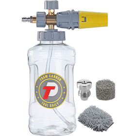 Tool Daily foam cannon set-up for quick use