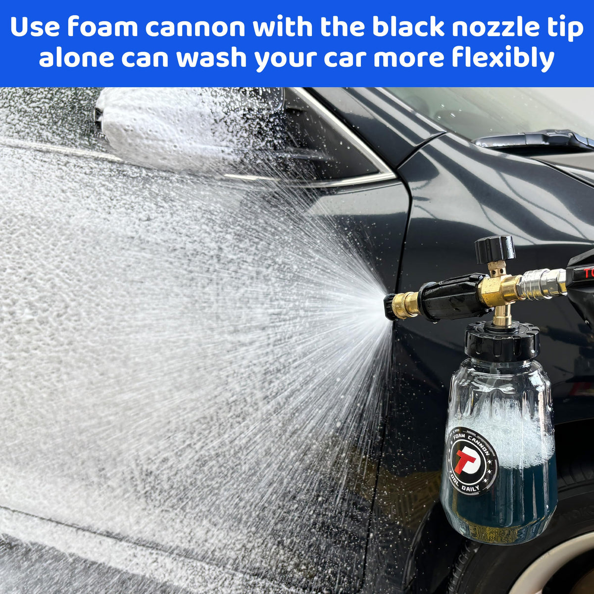 Tool Daily foam cannon alone mode for prewash and soap application