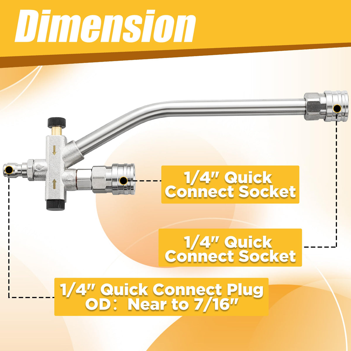 Tool Daily foam cannon confirming broad compatibility with pressure washers