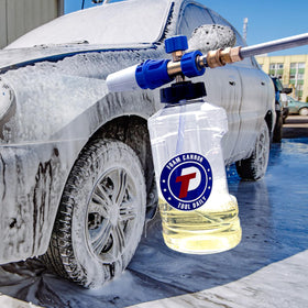Tool Daily foam cannon adjustable foam control enhances detailing effectiveness.