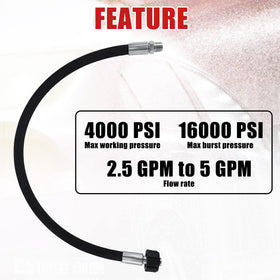 Tool Daily reel connector for pressure washing ensures quick, secure reel attachment.