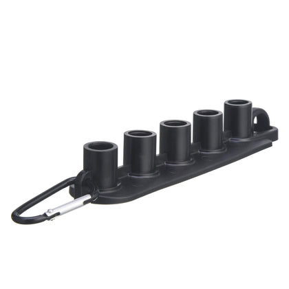 Tool Daily nozzle holder clip keeps five spray tips organized for quick access
