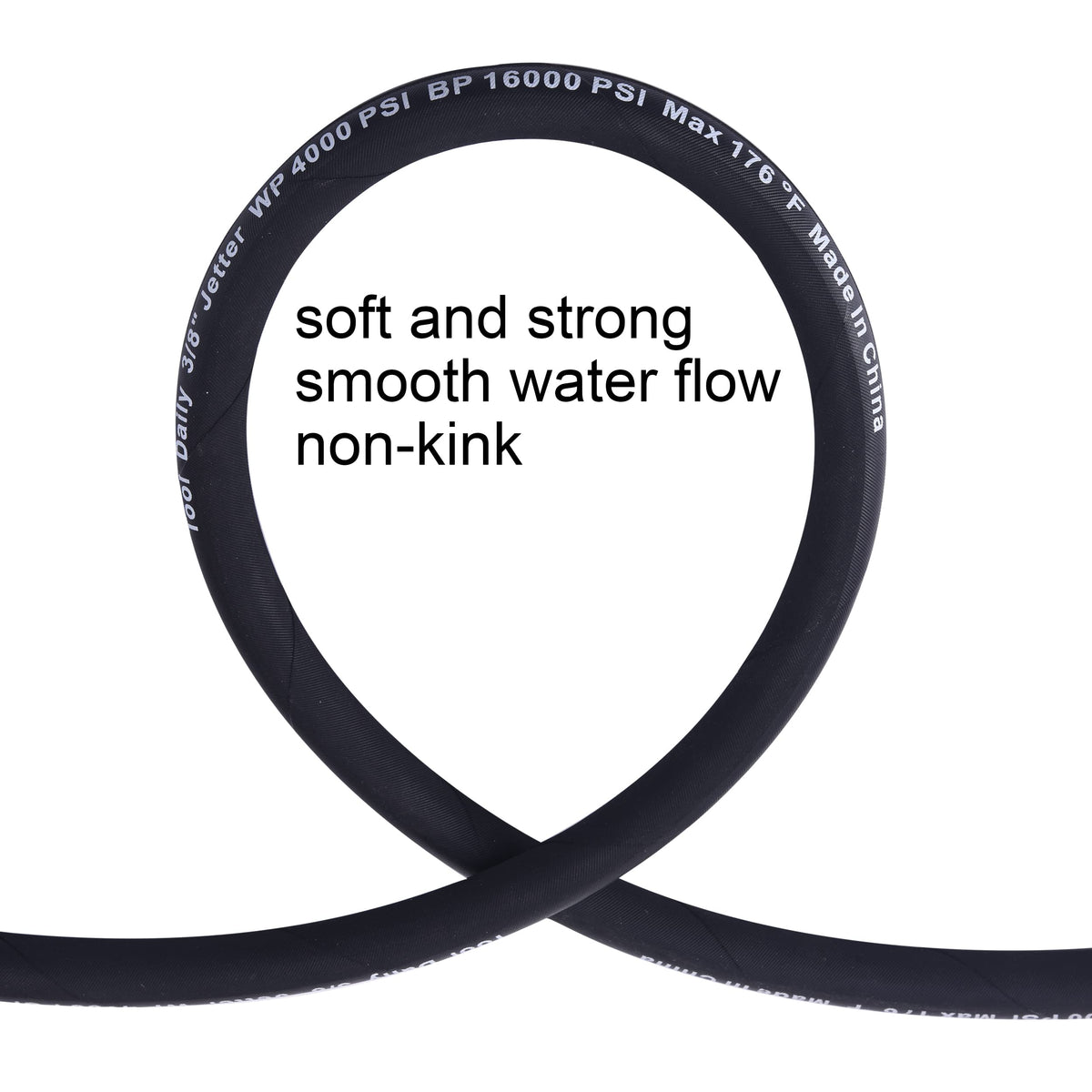 Tool Daily compact 4 ft length keeps hoses manageable in tight spaces.