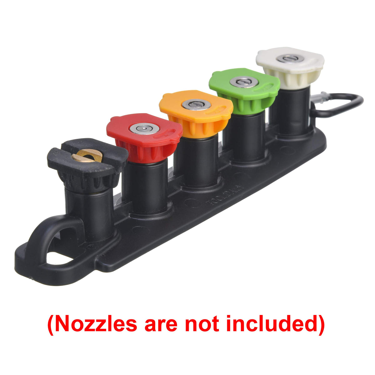 Tool Daily durable plastic housing keeps nozzles secure during storage