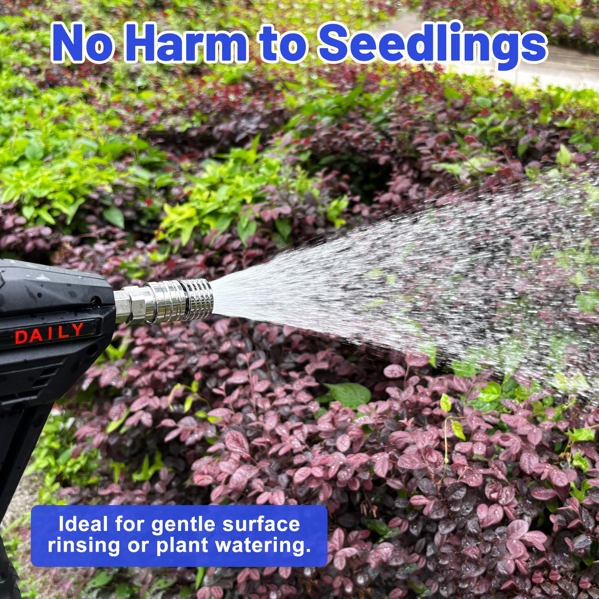 Tool Daily rustproof nozzle set designed for long-lasting outdoor use.