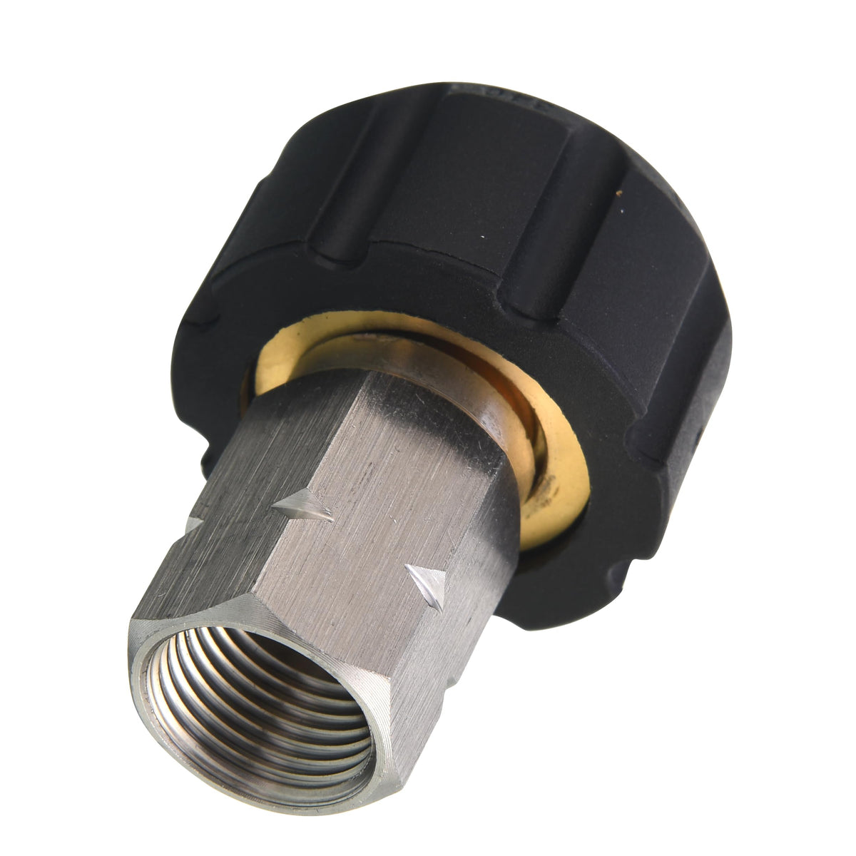 Tool Daily sewer jetter hose to pump connection setup.