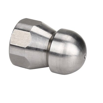 Tool Daily stainless sewer jet nozzle with button nose clears stubborn blockages quickly