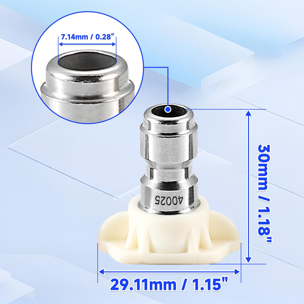 Tool Daily stainless steel nozzle tips resist rust for long-lasting use